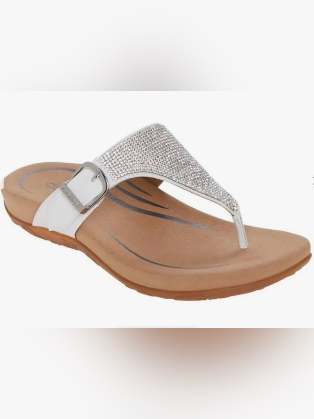 Aetrex Sparkly Sandals